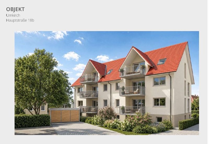 Drei-Zimmer-Neubau in Umkirch